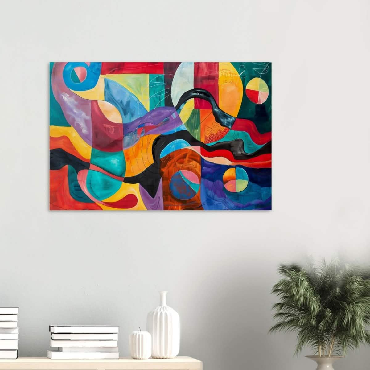 Da Vinci Abstract Wall Art - Wood Prints - 60x90 cm / 24x36″ - 10 mm