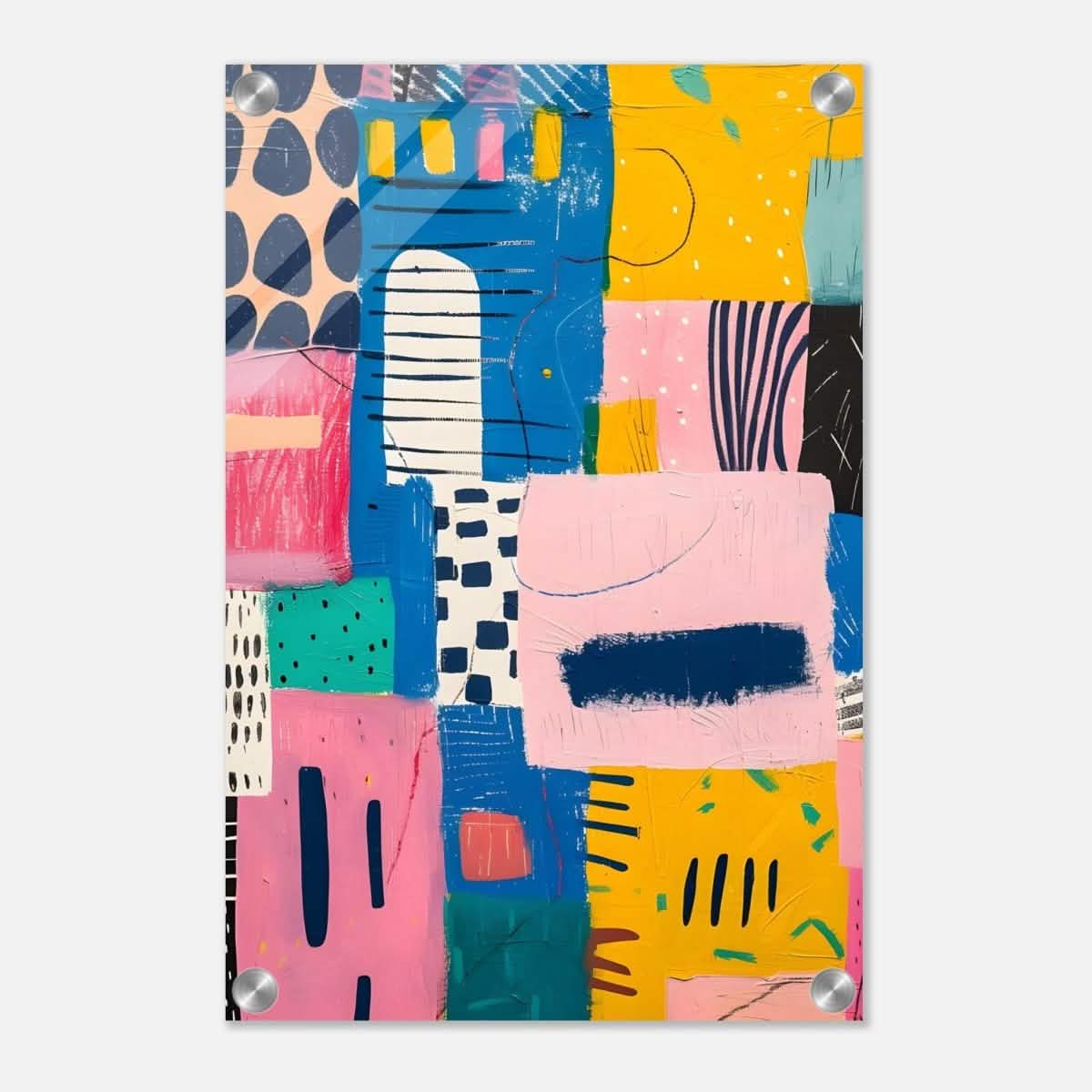 Da Vinci Abstract Wall art - Acrylic Print - 30x45 cm / 12x18″ -