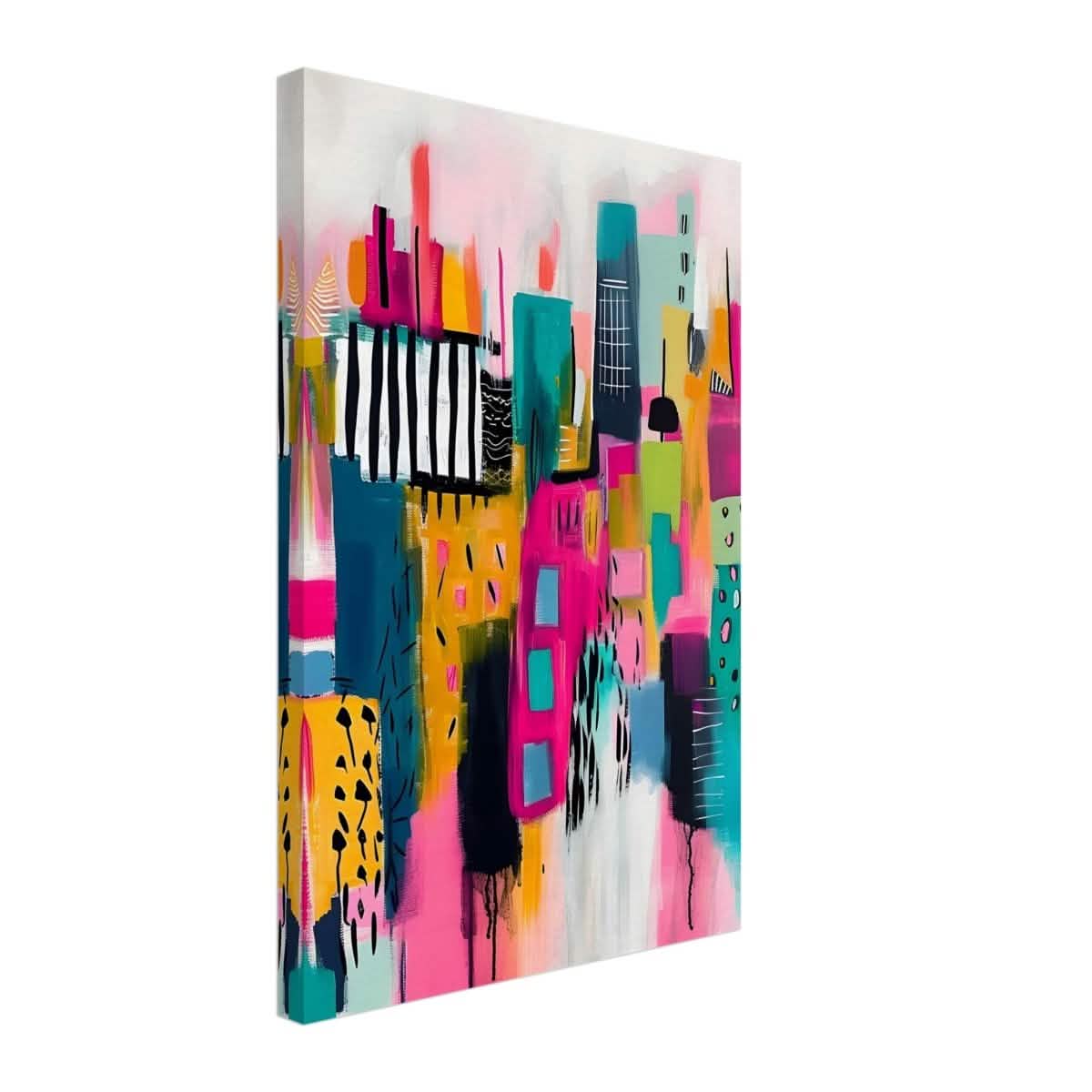 Da Vinci Abstract Wall Art - Canvas - 40x60 cm / 16x24″ - Thick