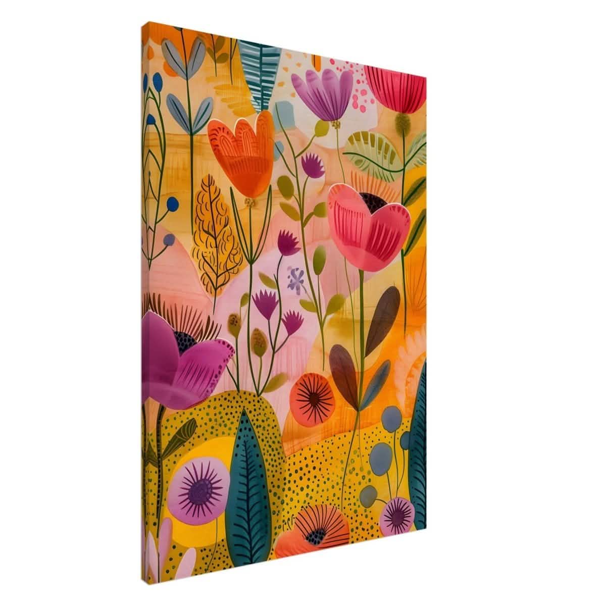 Da Vinci Abstract Wall Art - Canvas - 70x100 cm / 28x40″ - Slim