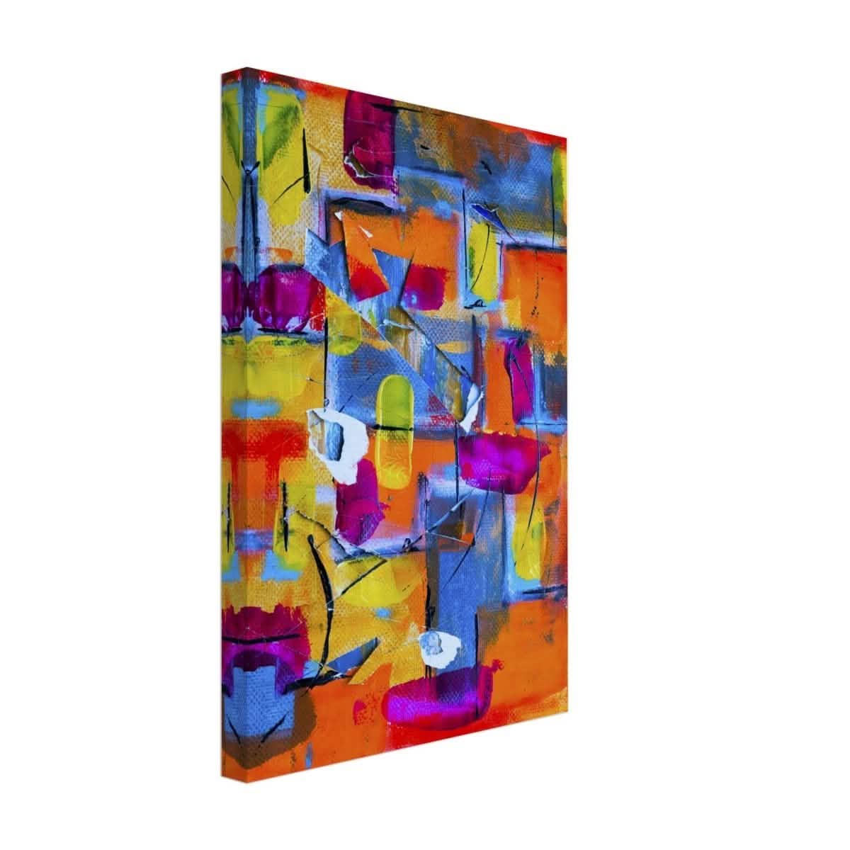 Da Vinci Abstract Wall Art - Canvas - 30x45 cm / 12x18″ - Thick