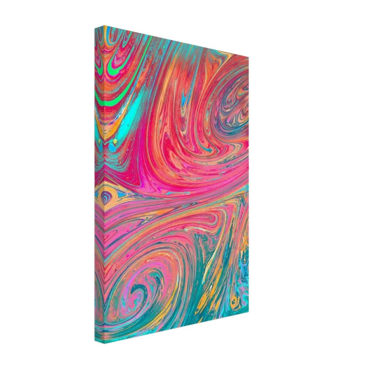 Da Vinci Abstract Wall Art - Canvas - 30x45 cm / 12x18″ - Slim