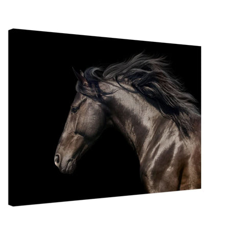 Da Vinci Animal Kingdom Art Wall art print | Brown horse - Canvas - 50x75 cm / 20x30″ -
