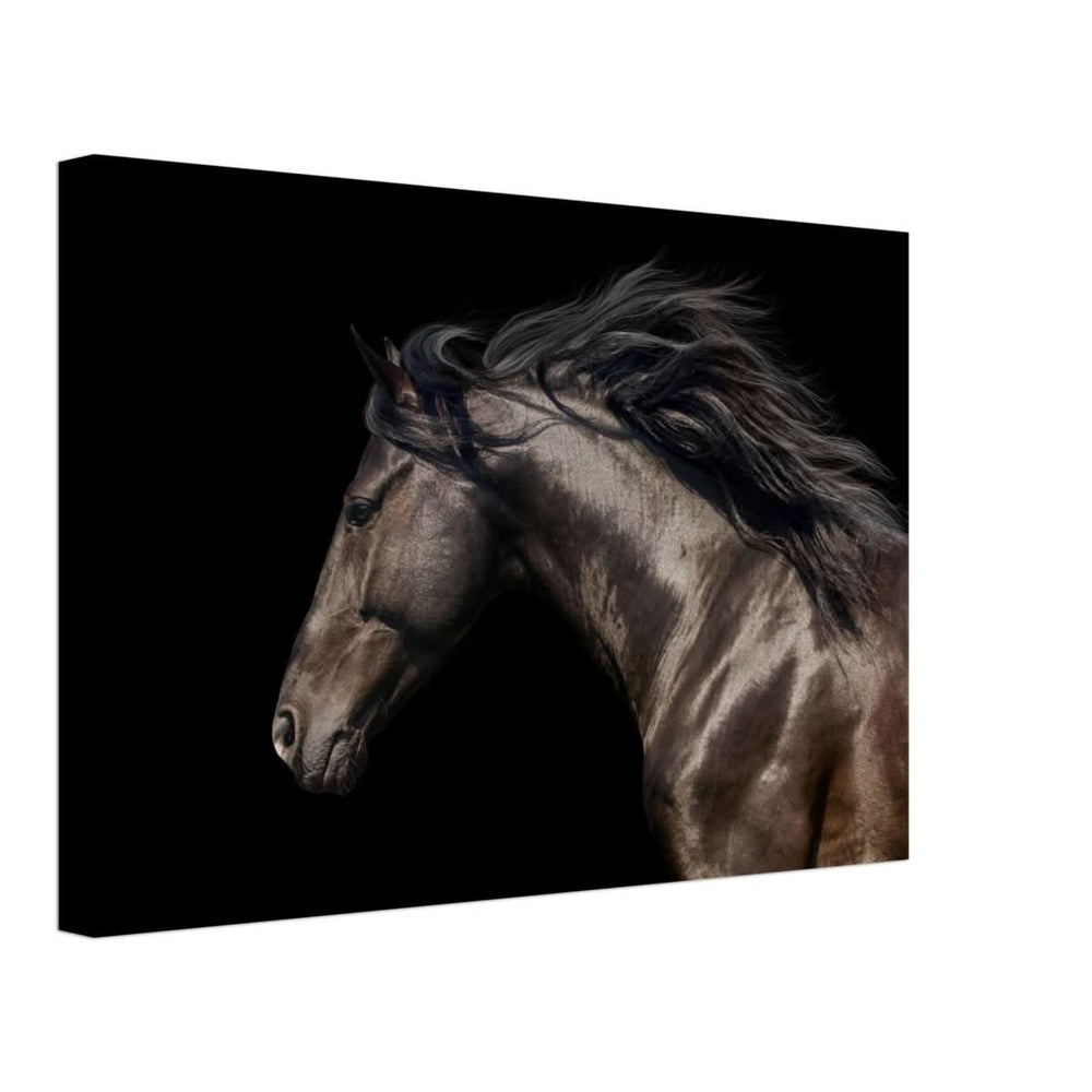 Da Vinci Animal Kingdom Art Wall art print | Brown horse - Canvas - 30x45 cm / 12x18″ -