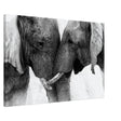 Da Vinci Animal Kingdom Art Wall art print | Elephant Love - Canvas - 60x90 cm / 24x36″ -