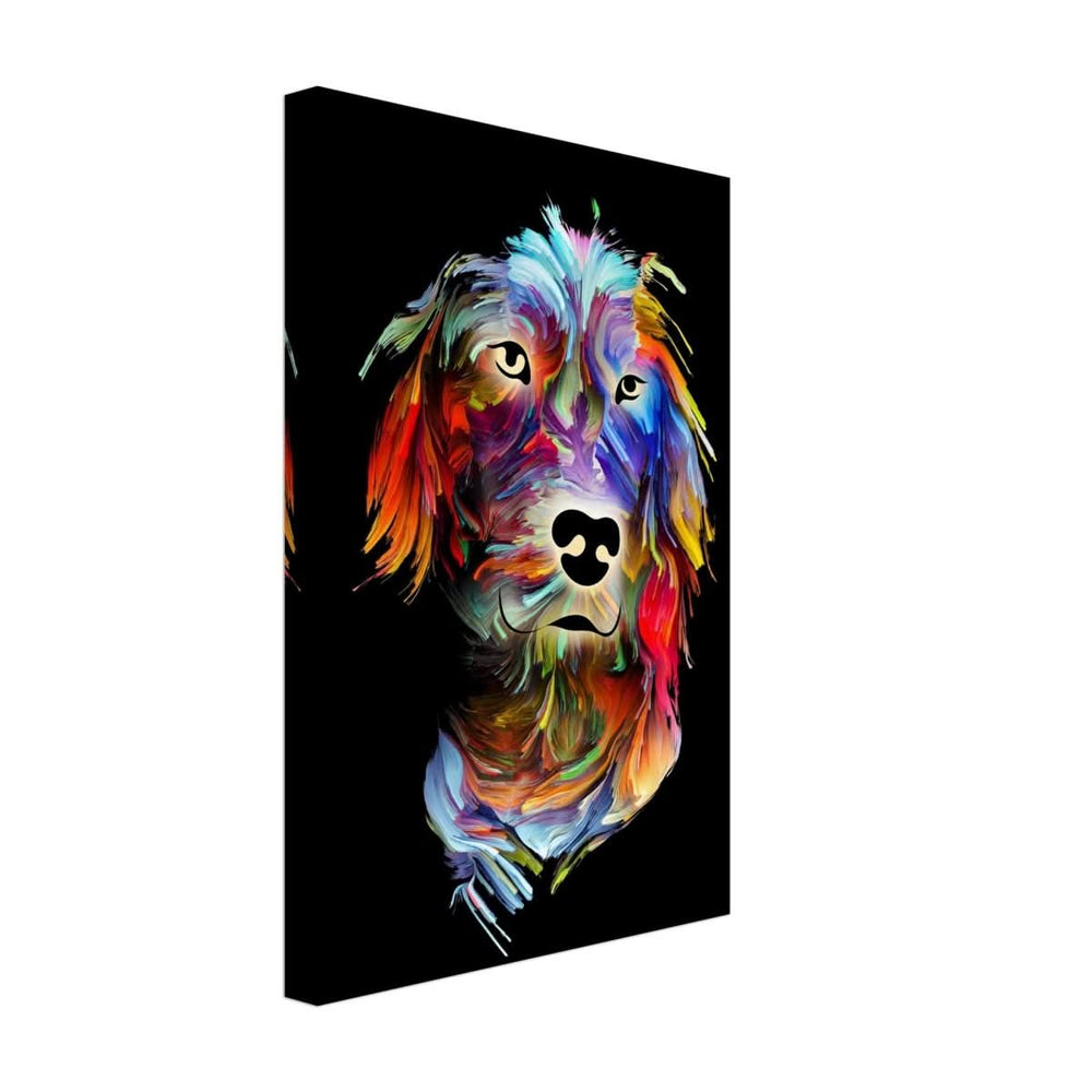 Da Vinci Animal Kingdom Wall art print collection | Dog painting print | Contemporary Art - Canvas - 30x45 cm / 12x18″ - Thick