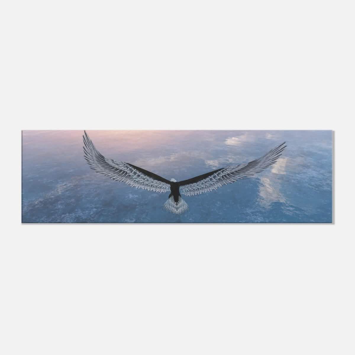 Da Vinci Animal Kingdom Wall art print collection | Eagle | Canvas print - 30x90 cm / 12x36″ - Thick -
