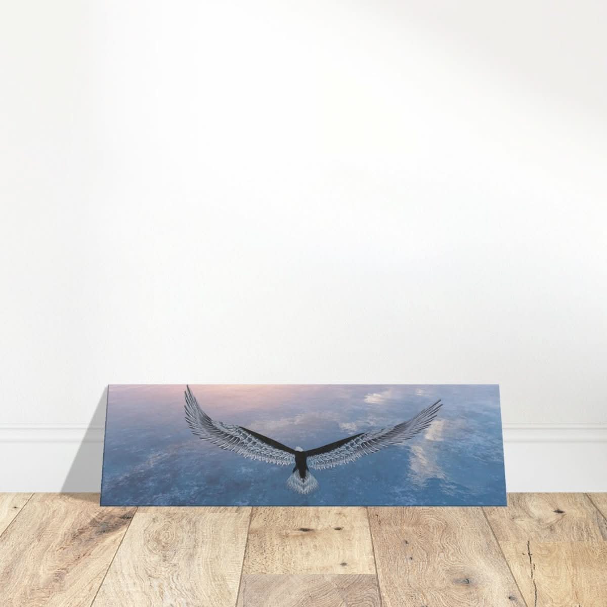 Da Vinci Animal Kingdom Wall art print collection | Eagle | Canvas print - 30x90 cm / 12x36″ - Thick -