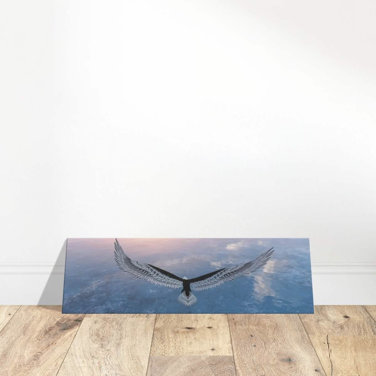 Da Vinci Animal Kingdom Wall art print collection | Eagle | Canvas print - 30x90 cm / 12x36″ - Thick -