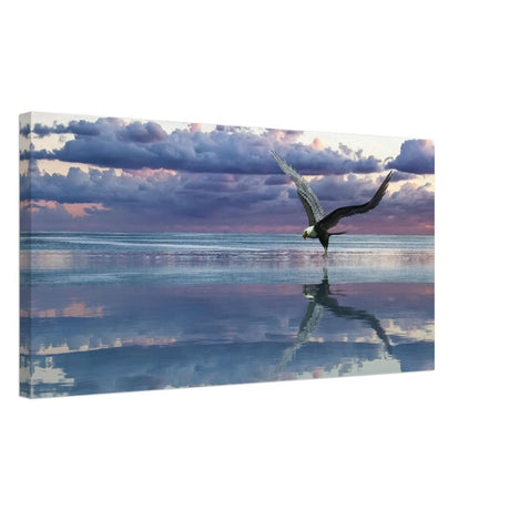 Da Vinci Animal Kingdom Wall art print collection | Eagle | Canvas print - Thick - 40x80 cm / 16x32″ -