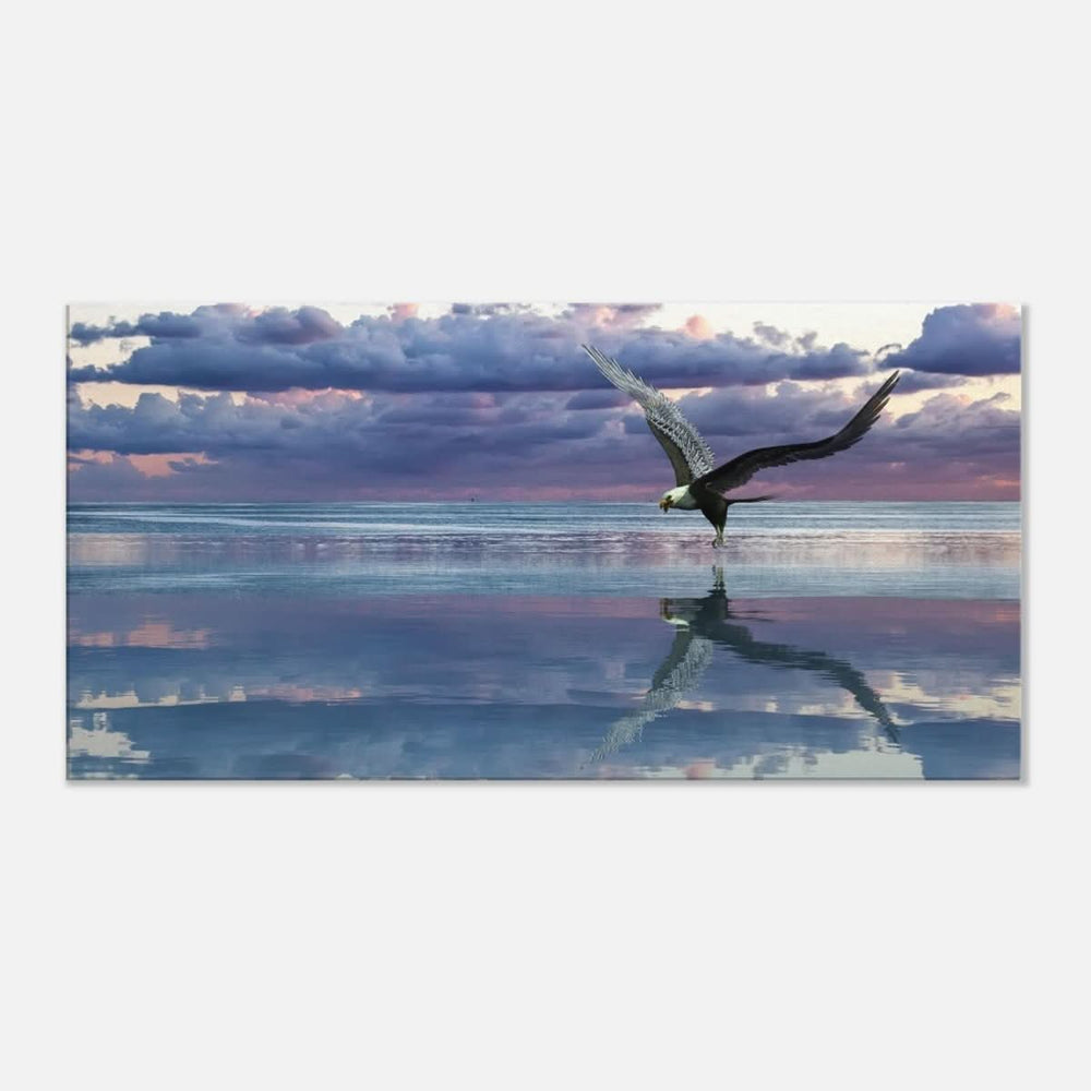 Da Vinci Animal Kingdom Wall art print collection | Eagle | Canvas print - Thick - 40x80 cm / 16x32″ -