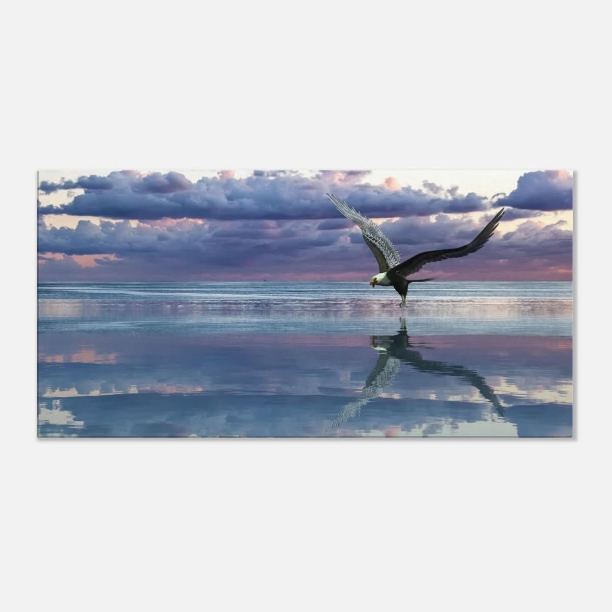 Da Vinci Animal Kingdom Wall art print collection | Eagle | Canvas print - Thick - 40x80 cm / 16x32″ -