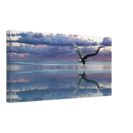 Da Vinci Animal Kingdom Wall art print collection | Eagle | Canvas print - Thick - 30x60 cm / 12x24″ -