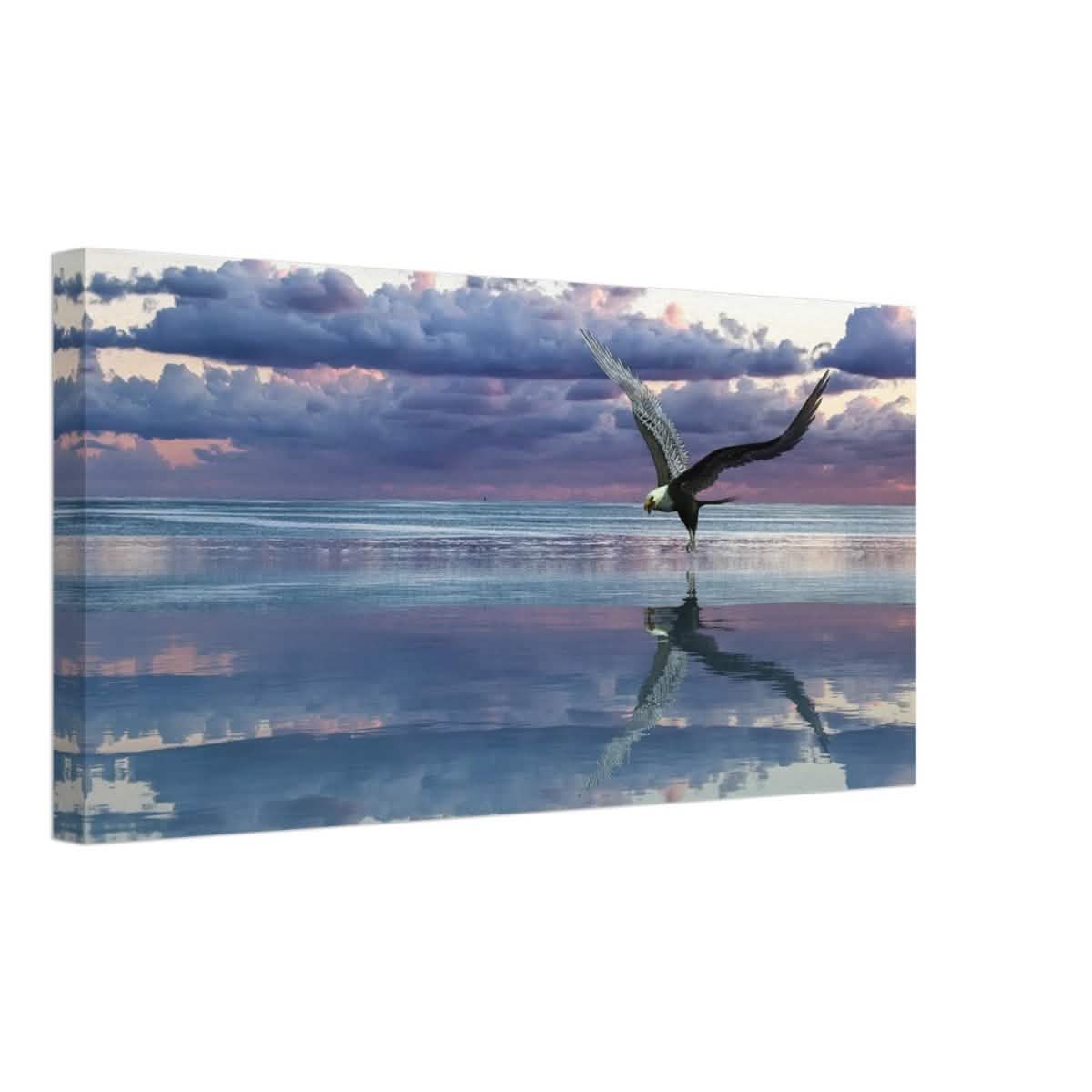 Da Vinci Animal Kingdom Wall art print collection | Eagle | Canvas print - Thick - 30x60 cm / 12x24″ -