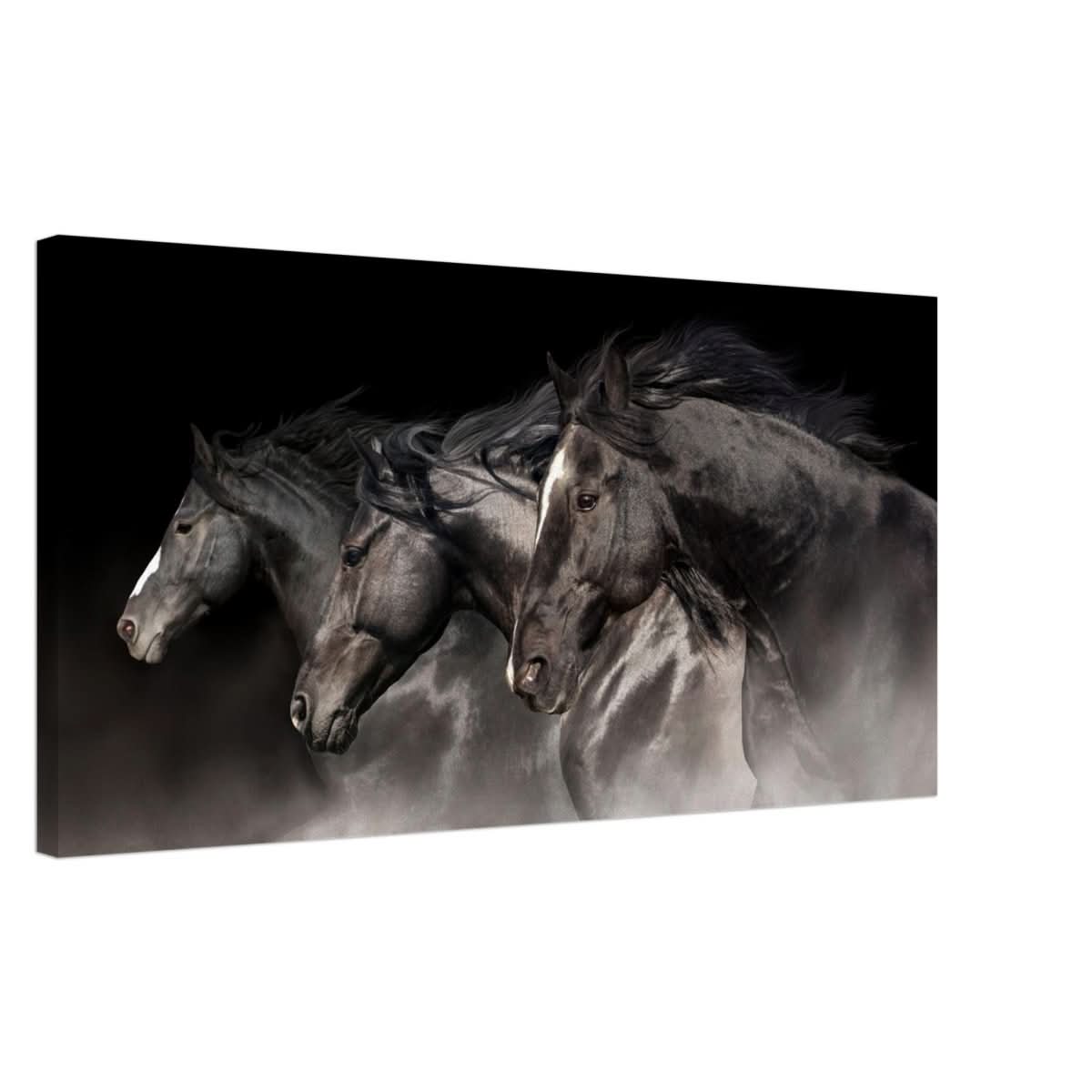 Da Vinci Animal Kingdom Wall art print collection | horses | Canvas print - Slim - 40x80 cm / 16x32″ -