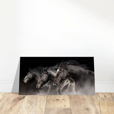 Da Vinci Animal Kingdom Wall art print collection | horses | Canvas print - Slim - 30x60 cm / 12x24″ -