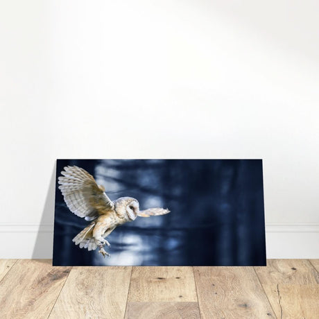 Da Vinci Animal Kingdom Wall art print collection | Owl | Canvas print - Thick - 50x100 cm / 20x40″ -