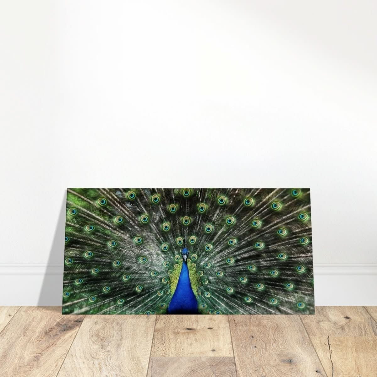 Da Vinci Animal Kingdom Wall art print collection | Peacock | Canvas print - Thick - 30x60 cm / 12x24″ -