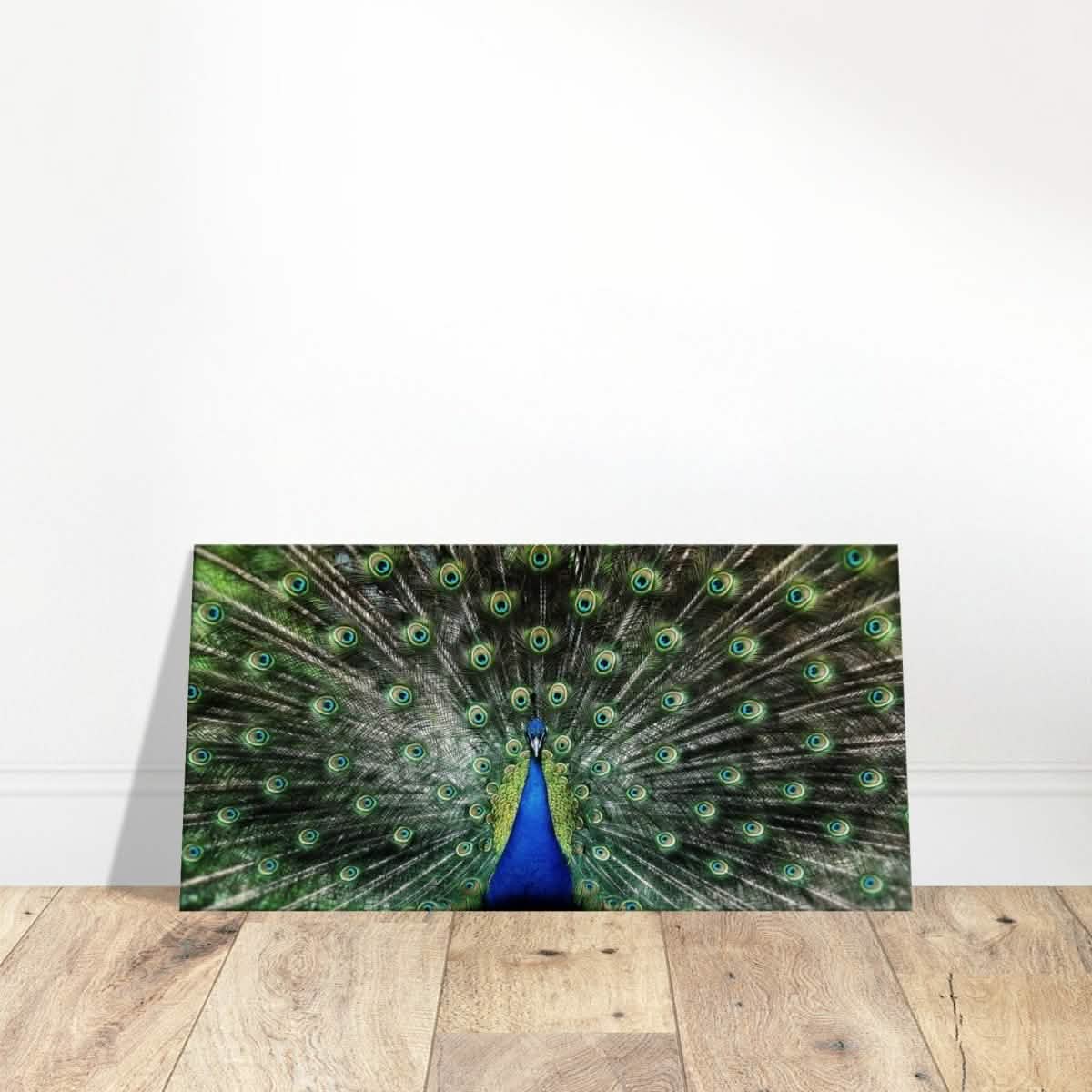 Da Vinci Animal Kingdom Wall art print collection | Peacock | Canvas print - Thick - 30x60 cm / 12x24″ -