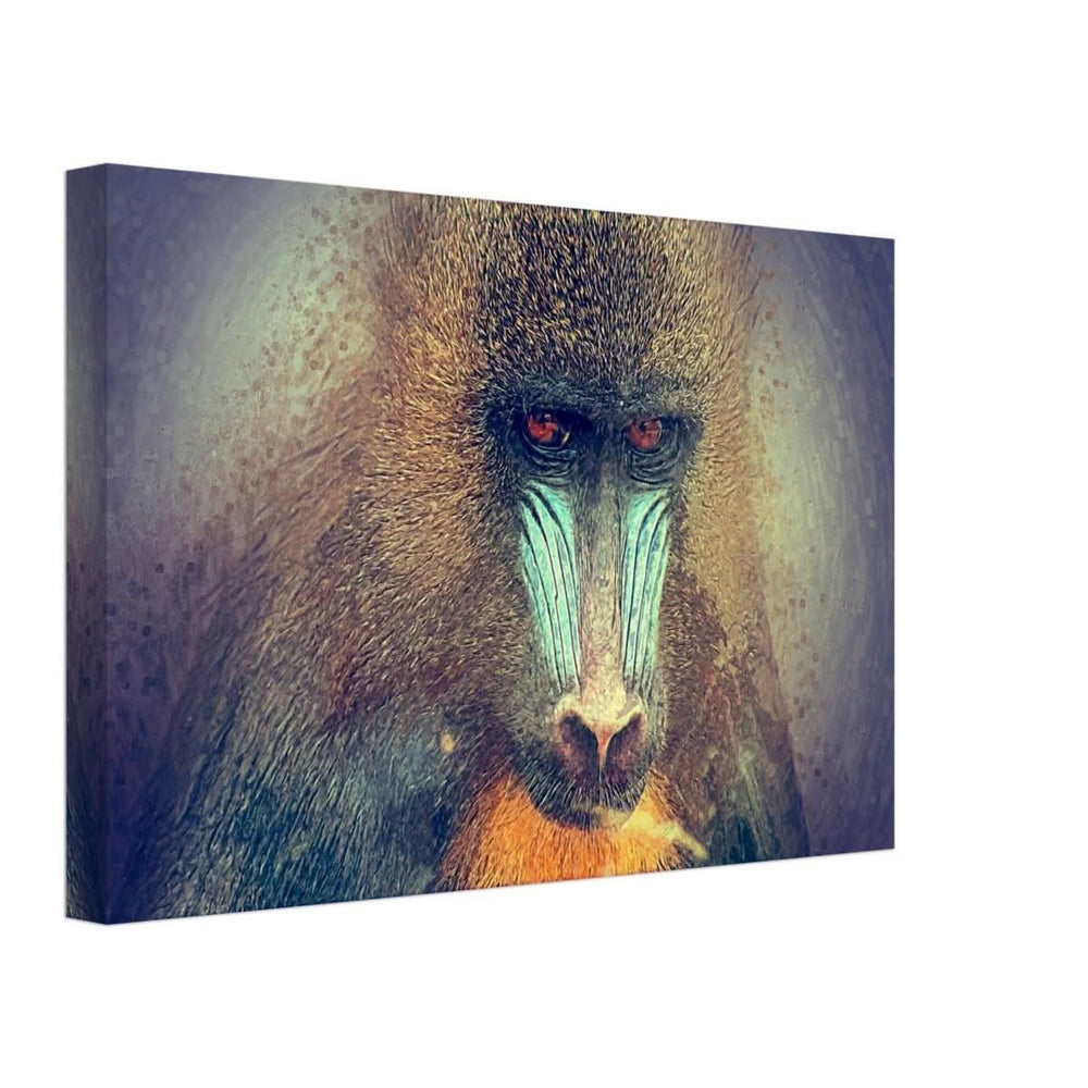 Da Vinci Animal Kingdom Wall art print collection | Wildlife | Mandrill - Canvas - 30x45 cm / 12x18″ - Thick