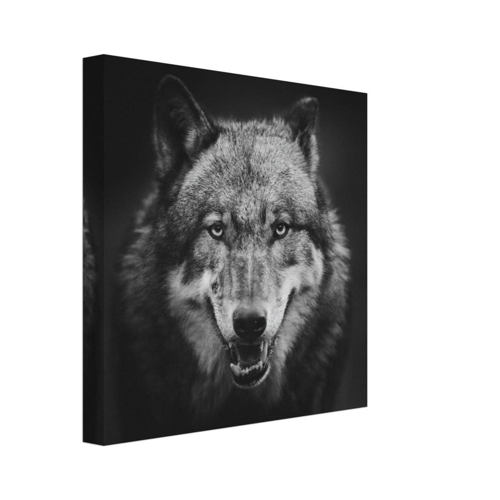 Da Vinci Animal Kingdom Wall art print collection | Wolf - Canvas - 30x30 cm / 12x12″ - Thick