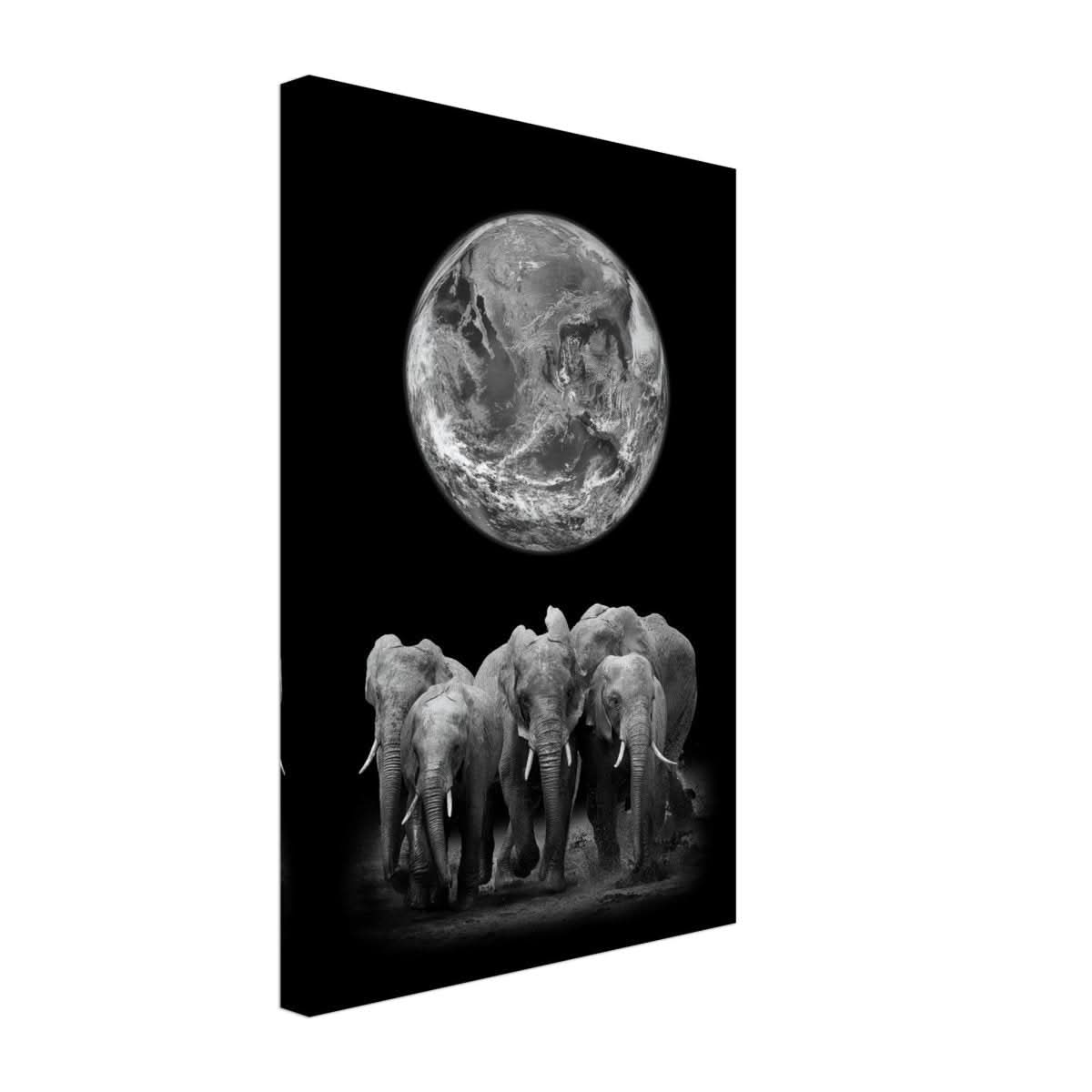 Da Vinci Animal Kingdom Wall art print | Elephant - Canvas - 30x45 cm / 12x18″ - Slim