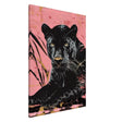 Da Vinci Animal Kingdom Wall art print | Wildlife | black leopard | black panther - Canvas - 70x100 cm / 28x40″ - Slim