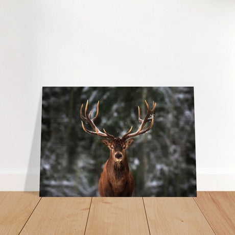 Da Vinci Animal Kingdom Wall art print | Wildlife | Deer - Brushed Aluminum Print - 70x100 cm / 28x40″ -