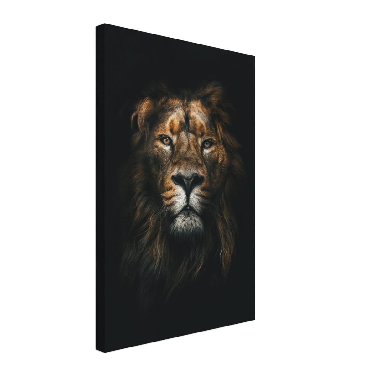 Da Vinci Animal Kingdom Wall art print | Wildlife | Lion - Canvas - 40x60 cm / 16x24″ - Thick