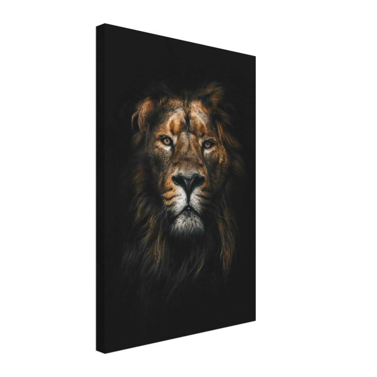 Da Vinci Animal Kingdom Wall art print | Wildlife | Lion - Canvas - 40x60 cm / 16x24″ - Thick