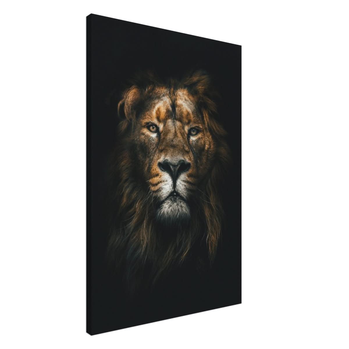 Da Vinci Animal Kingdom Wall art print | Wildlife | Lion - Canvas - 60x90 cm / 24x36″ - Slim