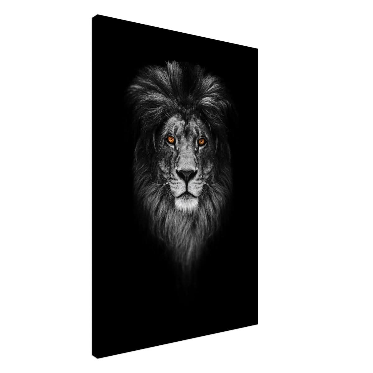 Da Vinci Animal Kingdom Wall art print | Wildlife | Lion - Canvas - 60x90 cm / 24x36″ - Slim
