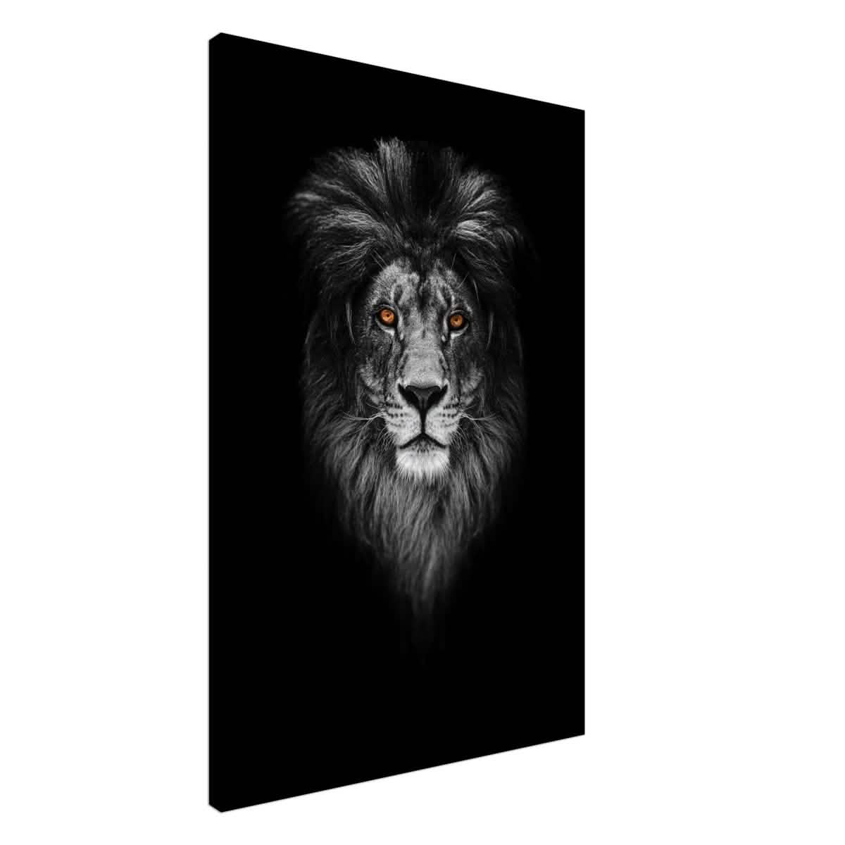 Da Vinci Animal Kingdom Wall art print | Wildlife | Lion - Canvas - 60x90 cm / 24x36″ - Slim