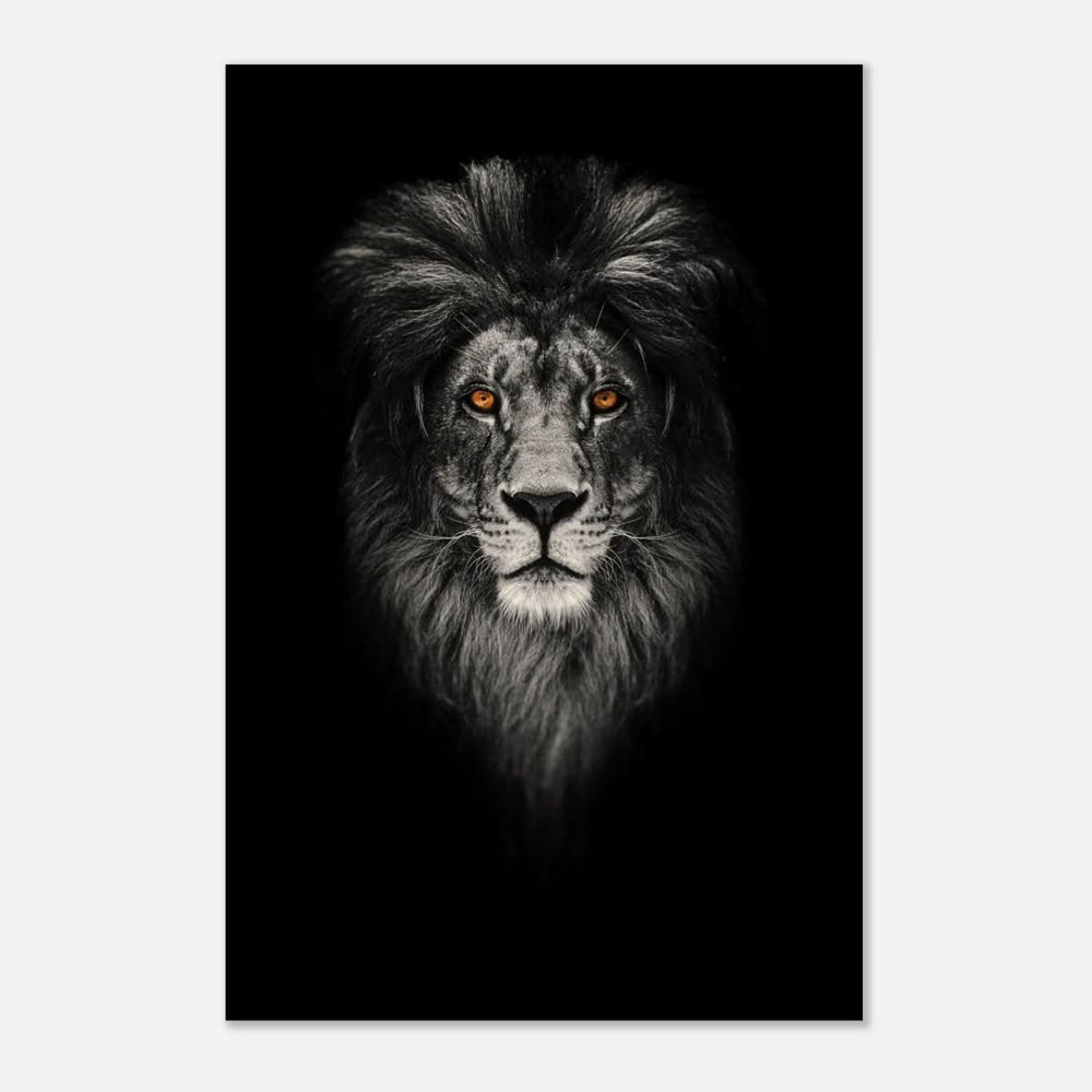Da Vinci Animal Kingdom Wall art print | Wildlife | Lion - Wood Prints - 60x90 cm / 24x36″ - 10 mm