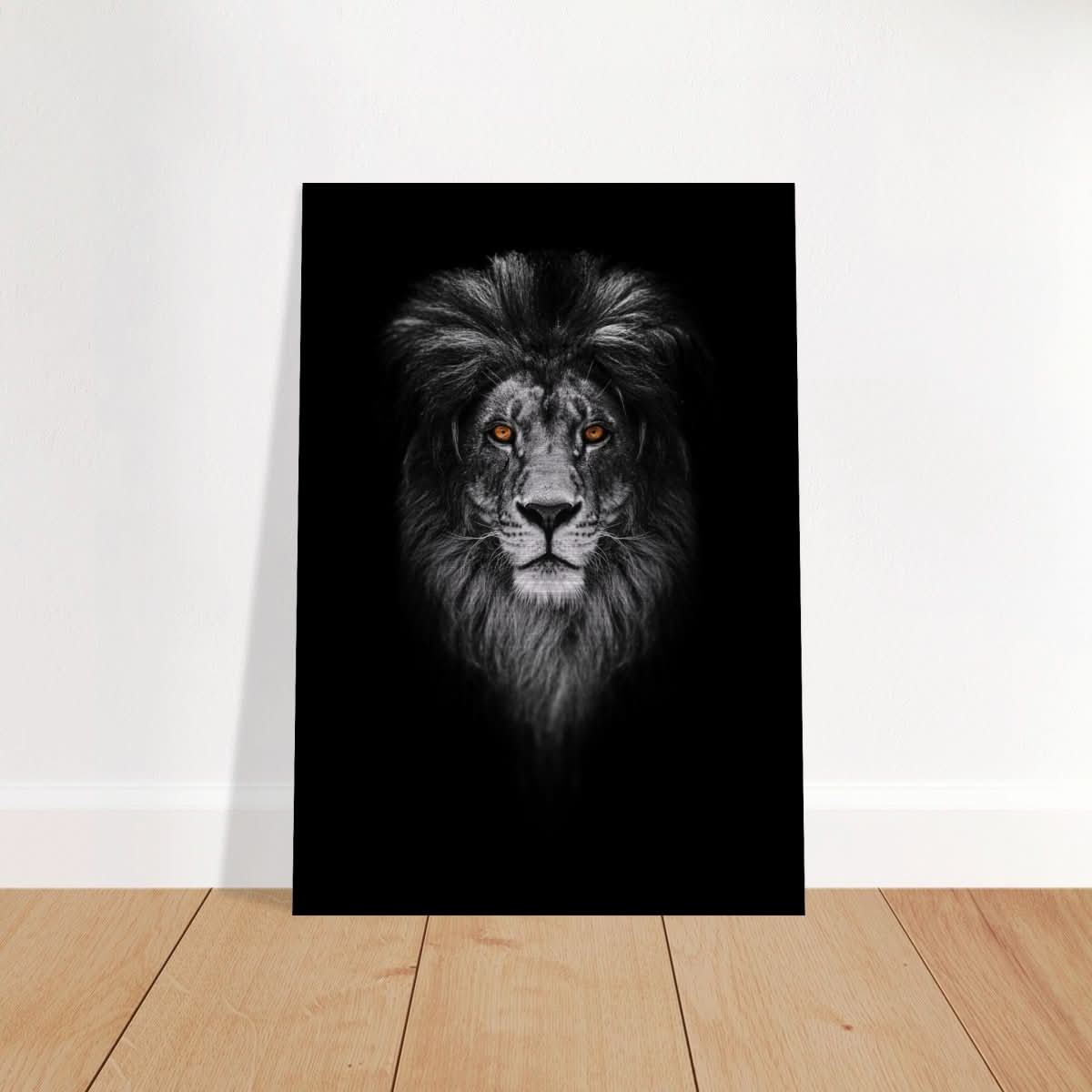 Da Vinci Animal Kingdom Wall art print | Wildlife | Lion - Brushed Aluminum Print - 70x100 cm / 28x40″ -