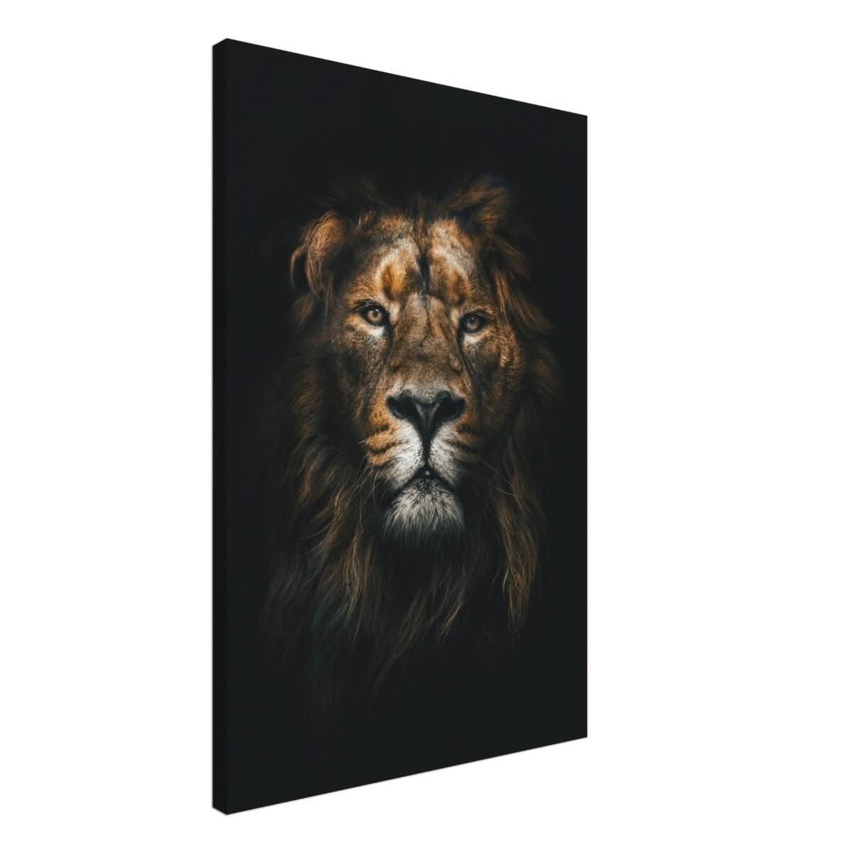 Da Vinci Animal Kingdom Wall art print | Wildlife | Lion - Canvas - 50x75 cm / 20x30″ - Slim