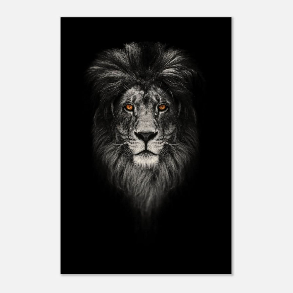 Da Vinci Animal Kingdom Wall art print | Wildlife | Lion - Wood Prints - 30x45 cm / 12x18″ - 10 mm