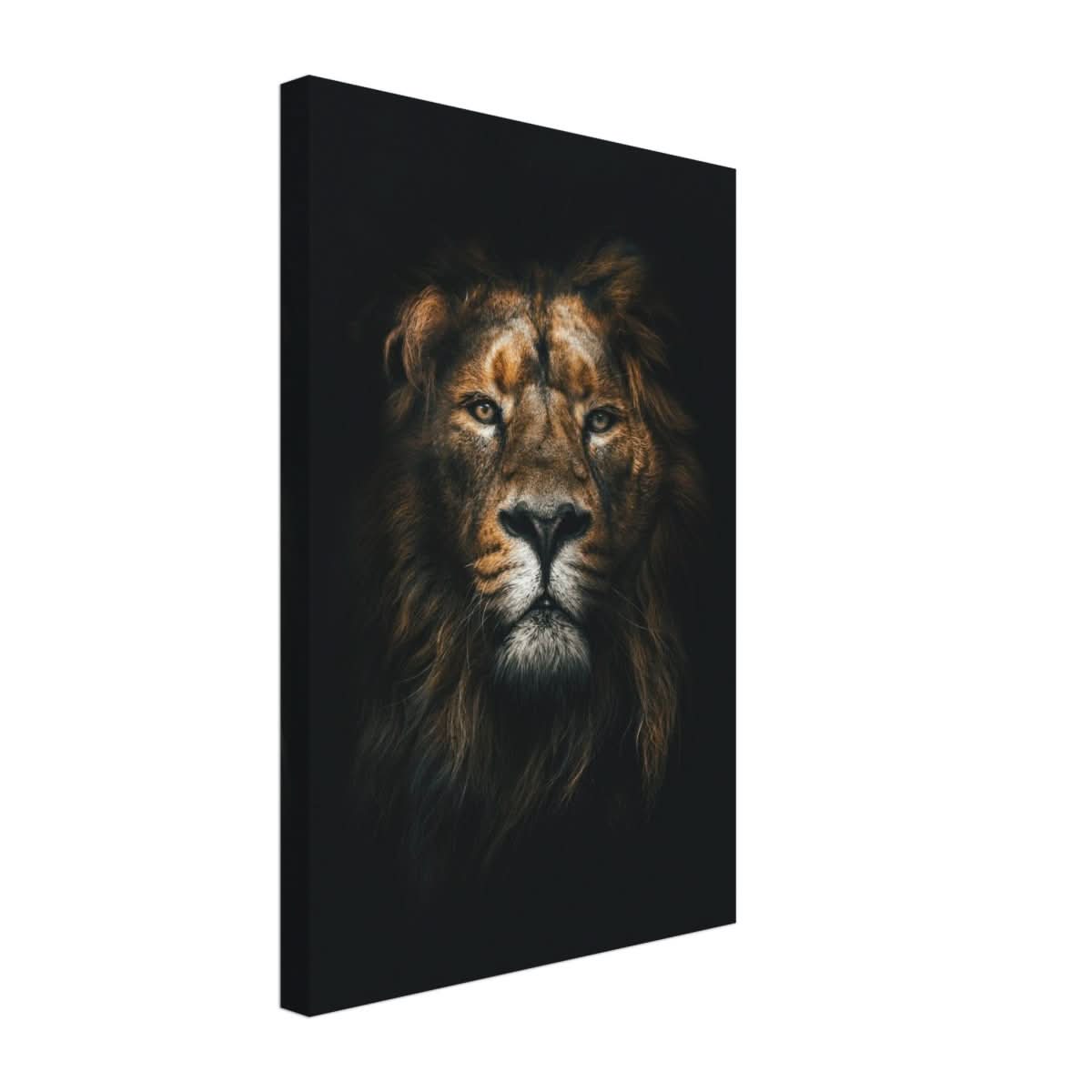 Da Vinci Animal Kingdom Wall art print | Wildlife | Lion - Canvas - 30x45 cm / 12x18″ - Slim