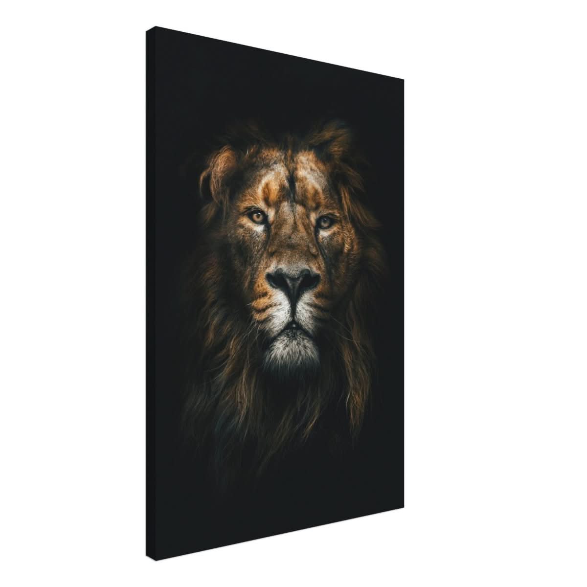 Da Vinci Animal Kingdom Wall art print | Wildlife | Lion - Canvas - 60x90 cm / 24x36″ - Thick