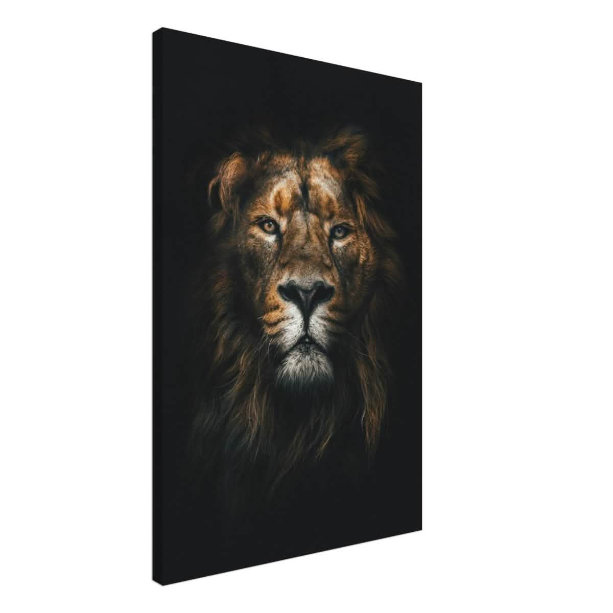 Da Vinci Animal Kingdom Wall art print | Wildlife | Lion - Canvas - 60x90 cm / 24x36″ - Thick