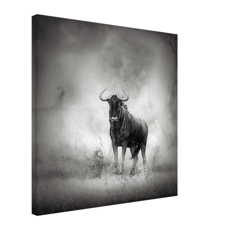 Da Vinci Animal Kingdom Wall art print | Wildlife | Wildebeest - Canvas - 60x60 cm / 24x24″ - Thick