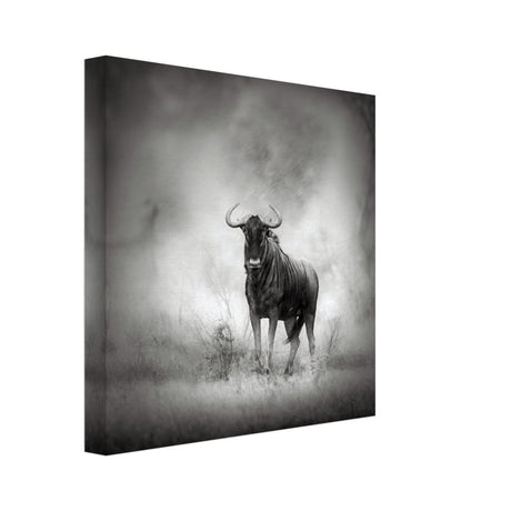 Da Vinci Animal Kingdom Wall art print | Wildlife | Wildebeest - Canvas - 30x30 cm / 12x12″ - Thick