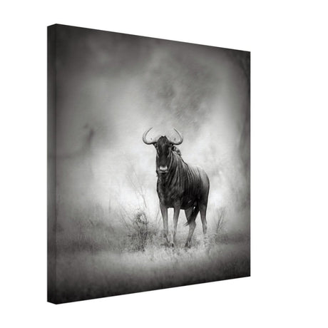 Da Vinci Animal Kingdom Wall art print | Wildlife | Wildebeest - Canvas - 50x50 cm / 20x20″ - Thick