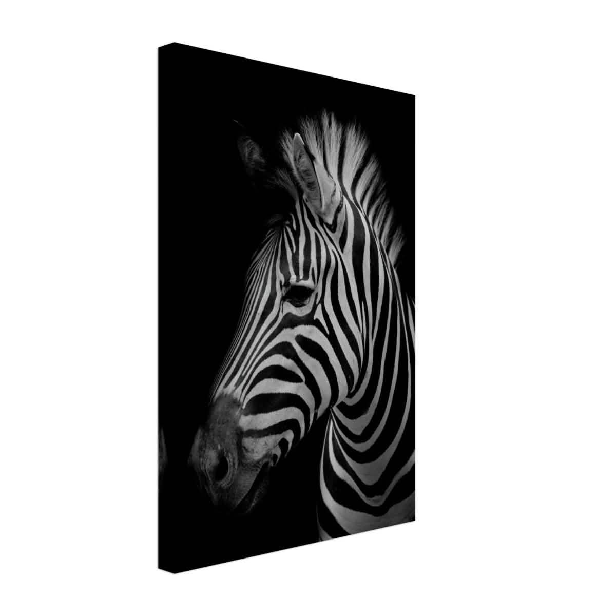 Da Vinci Animal Kingdom Wall art print | Zebra - Canvas - 30x45 cm / 12x18″ -