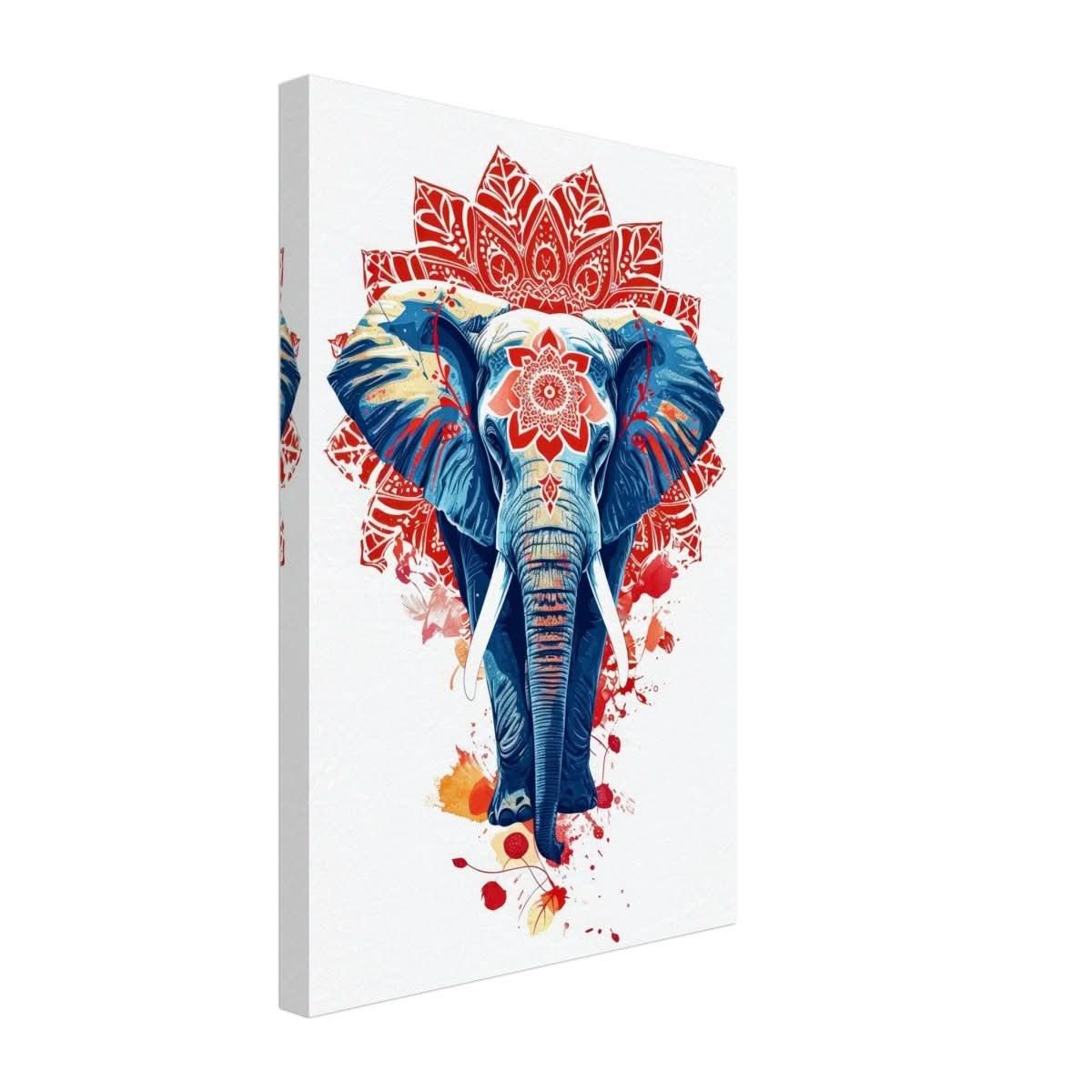 Da Vinci Animal Kingdom Wall art | Wildlife | Elephant - Canvas - 30x45 cm / 12x18″ - Slim