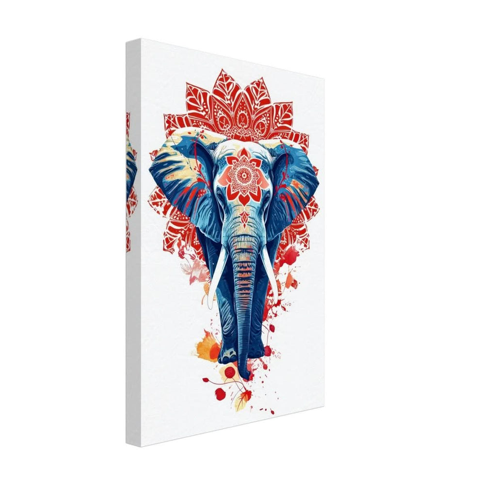 Da Vinci Animal Kingdom Wall art | Wildlife | Elephant - Canvas - 30x45 cm / 12x18″ - Thick