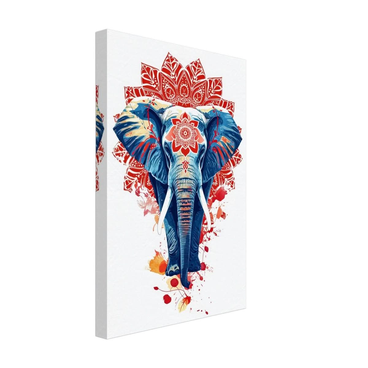 Da Vinci Animal Kingdom Wall art | Wildlife | Elephant - Canvas - 30x45 cm / 12x18″ - Thick