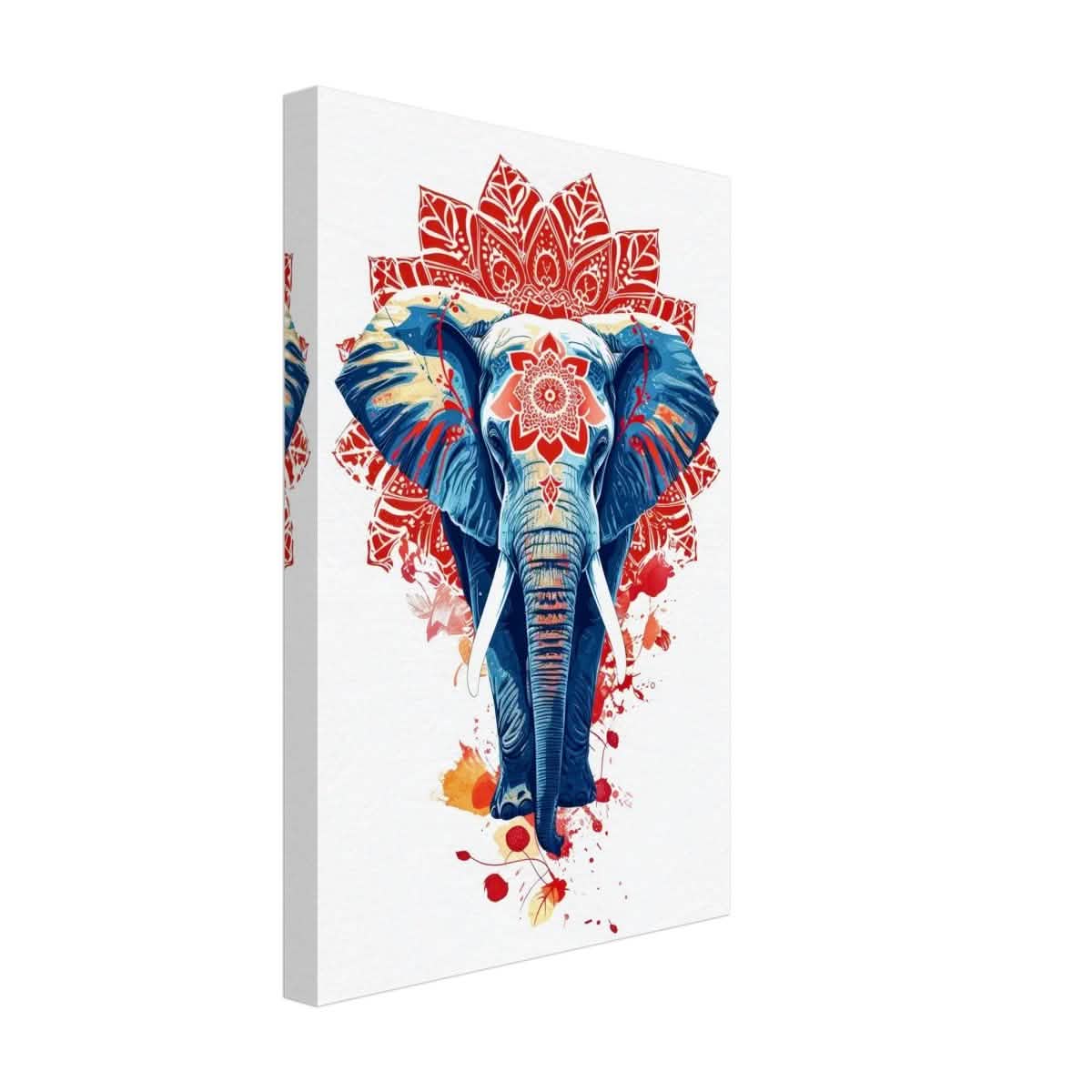 Da Vinci Animal Kingdom Wall art | Wildlife | Elephant - Canvas - 30x45 cm / 12x18″ - Thick