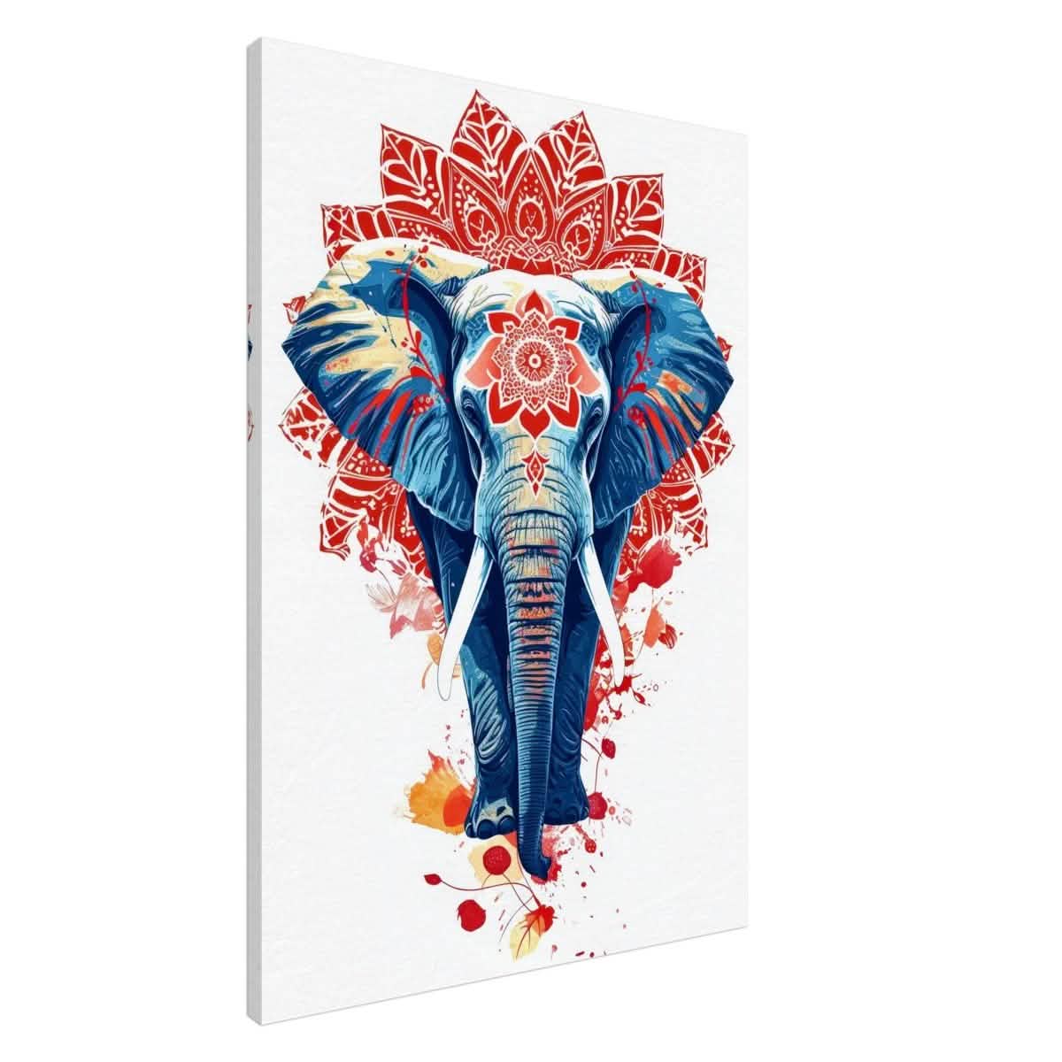 Da Vinci Animal Kingdom Wall art | Wildlife | Elephant - Canvas - 70x100 cm / 28x40″ - Slim