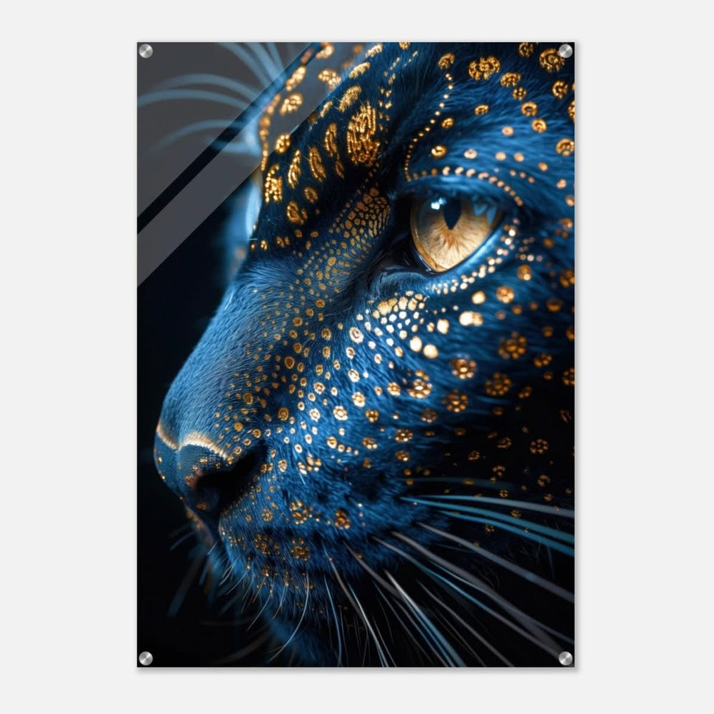 Da Vinci Animal Kingdom Wall art | Wildlife | Javan leopard - Acrylic Print - 70x100 cm / 28x40″ -